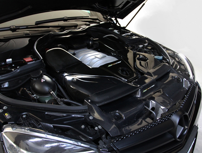 Nemesis Mercedes Benz W204 C63 AMG Carbon Fiber Air Box Intake Kit
